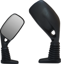 Load image into Gallery viewer, Parts unlimited Mirrors - Snowmobile - Side View - Rectangular - Black 97040 - Main Product View