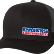 Load image into Gallery viewer, Parts unlimited Parts Unlimited Hat - Black NP22S-H803 - Main Product View