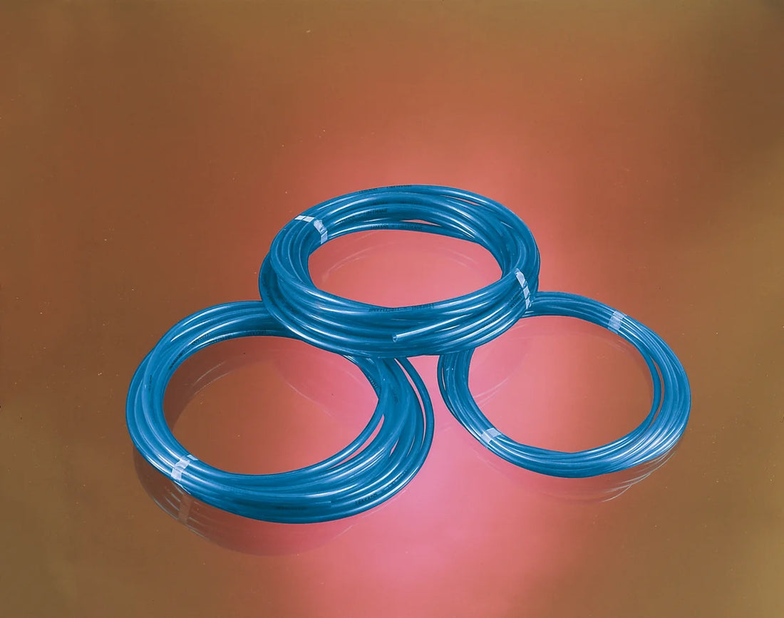 Parts unlimited Polyurethane Fuel Line - Blue - 1/8" - 25' A37327 - Side View