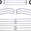 Load image into Gallery viewer, Parts unlimited Saddlebag Lens Grille Set - Chrome - GL1500 45-8918-BC9 - Main Product View