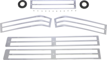 Load image into Gallery viewer, Parts unlimited Saddlebag Lens Grille Set - Chrome - GL1500 45-8918-BC9 - Main Product View