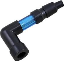 Load image into Gallery viewer, Parts unlimited Spark Plug Cap - 90 Degree - Blue DS305006 - Main Product View