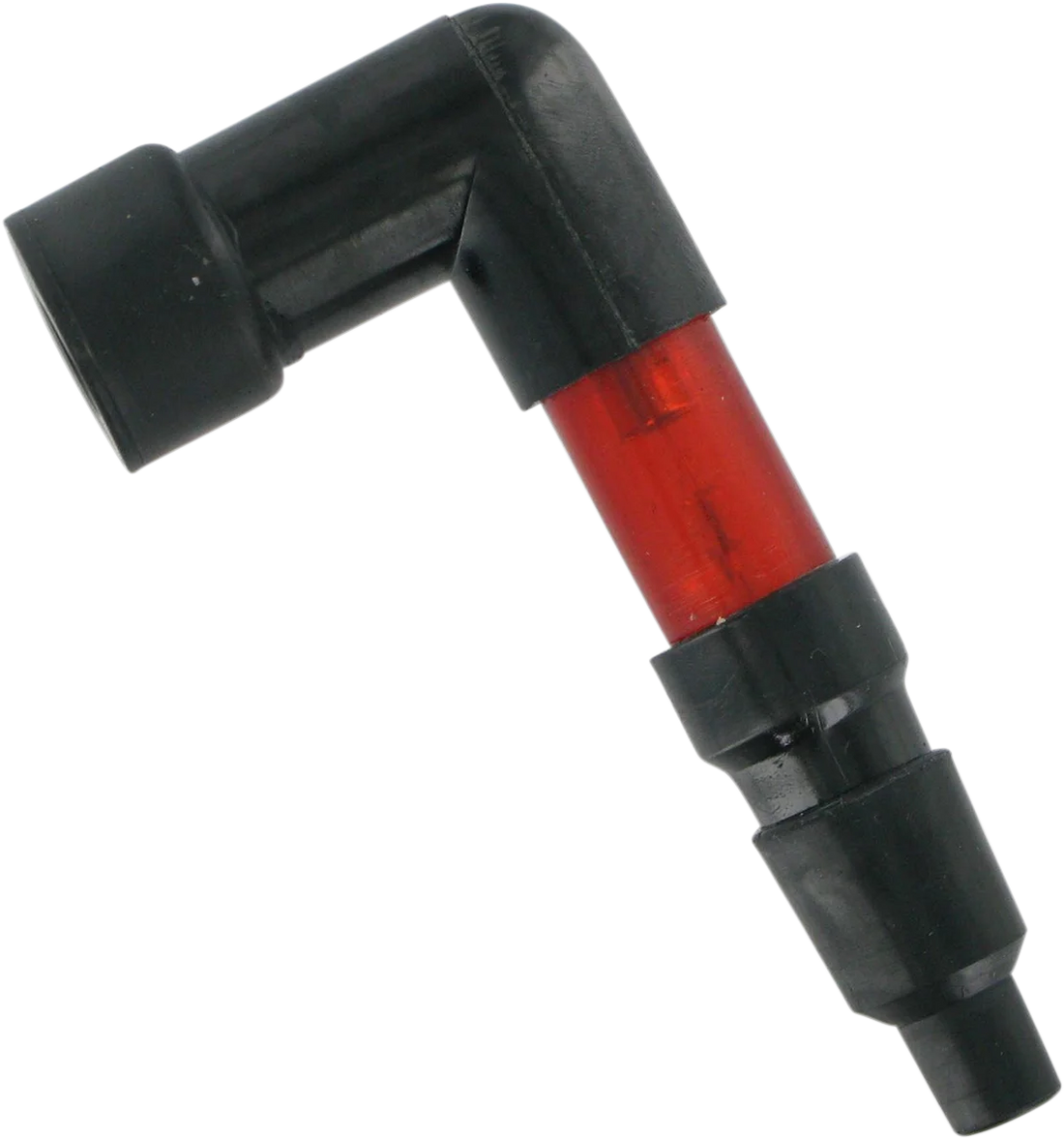 Parts unlimited Spark Plug Cap - Straight - Red DS305010 - Side View