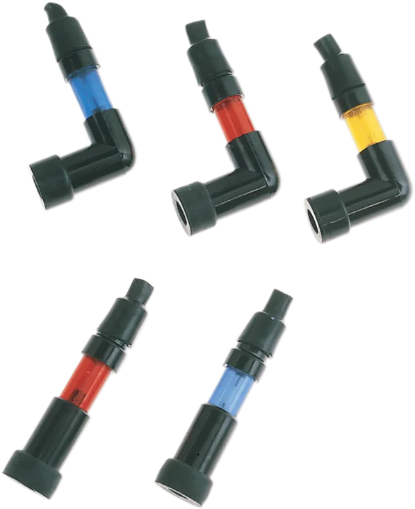 Parts unlimited Spark Plug Cap - Straight - Red DS305010 - Back View