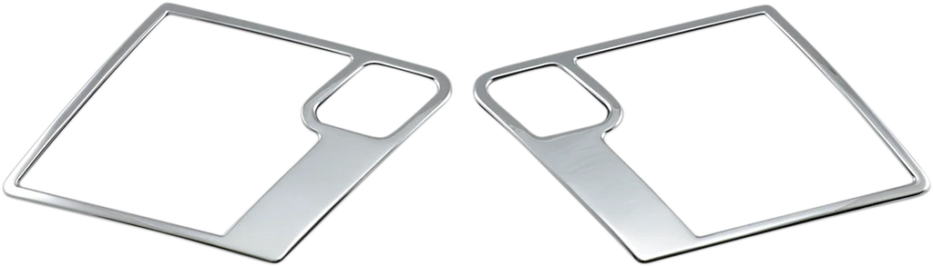 Parts unlimited Speaker Accent Trim - Chrome - Front 45-8514-BC7 - Main Product View