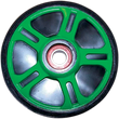 Load image into Gallery viewer, Parts unlimited Thin Idler Wheel with Bearing 6004-2RS - Green