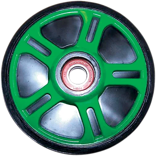 Parts unlimited Thin Idler Wheel with Bearing 6004-2RS - Green