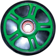 Load image into Gallery viewer, Parts unlimited Thin Idler Wheel with Bearing 6004-2RS - Green