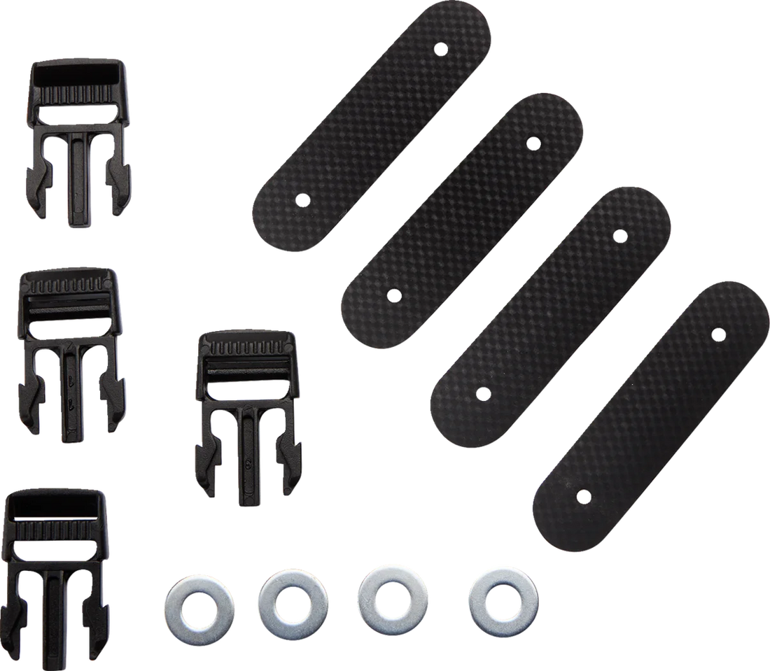 Parts unlimited Tunnel Bag - Black fits 2004-2006 Ski-Doo - Side View