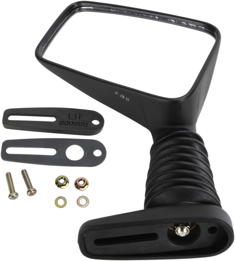 Parts unlimited ZR Mirror - Black - Left 17014 - Main Product View