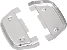 Load image into Gallery viewer, Passenger Floorboard Cover - Chrome - FL DragSpecialties P17-0451 - Main Product View
