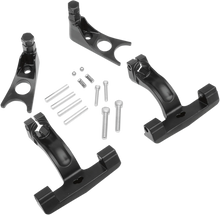 Load image into Gallery viewer, Passenger Floorboard Mount - Black - FL/FX DragSpecialties P17-0411B - Main Product View