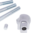 Load image into Gallery viewer, Passenger Floorboard Mount - Chrome DragSpecialties P17-0415-AC - Main Product View