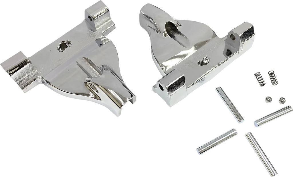 Passenger Floorboard Mount - Chrome DragSpecialties P17-0415C - Main Product View