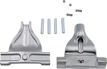 Load image into Gallery viewer, Passenger Floorboard Mount - Chrome DragSpecialties P17-415-BC - Side View
