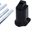 Load image into Gallery viewer, Passenger Floorboard Mount - Gloss Black DragSpecialties P17-0415-BGB - Main Product View
