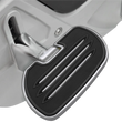 Load image into Gallery viewer, Passenger Floorboards - Black - Spyder RT Show Chrome - Back View