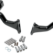 Load image into Gallery viewer, Passenger Footboard Raised Mount - Black DragSpecialties P17-0407B - Main Product View