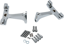 Load image into Gallery viewer, Passenger Footboard Raised Mount - Chrome DragSpecialties P17-0407C - Side View