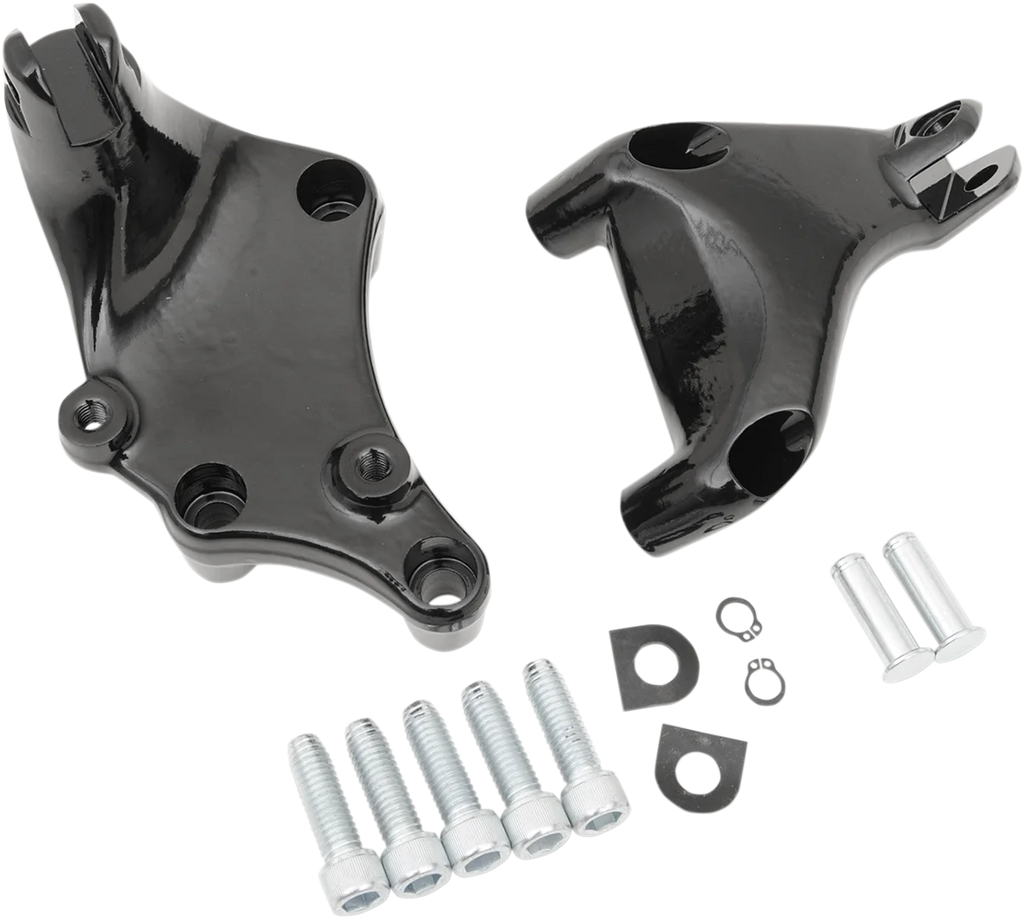 Passenger Peg Mount - Black - XL '14-'22 DragSpecialties P17-0412B - Main Product View