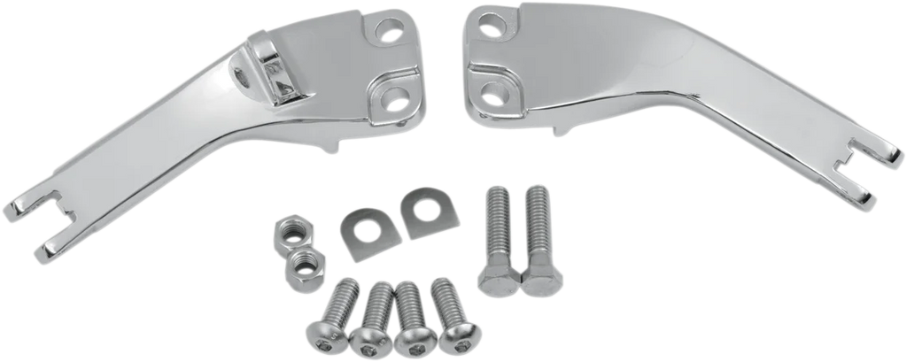 Passenger Peg Mount - Chrome - FXD DragSpecialties P17-0631C - Main Product View