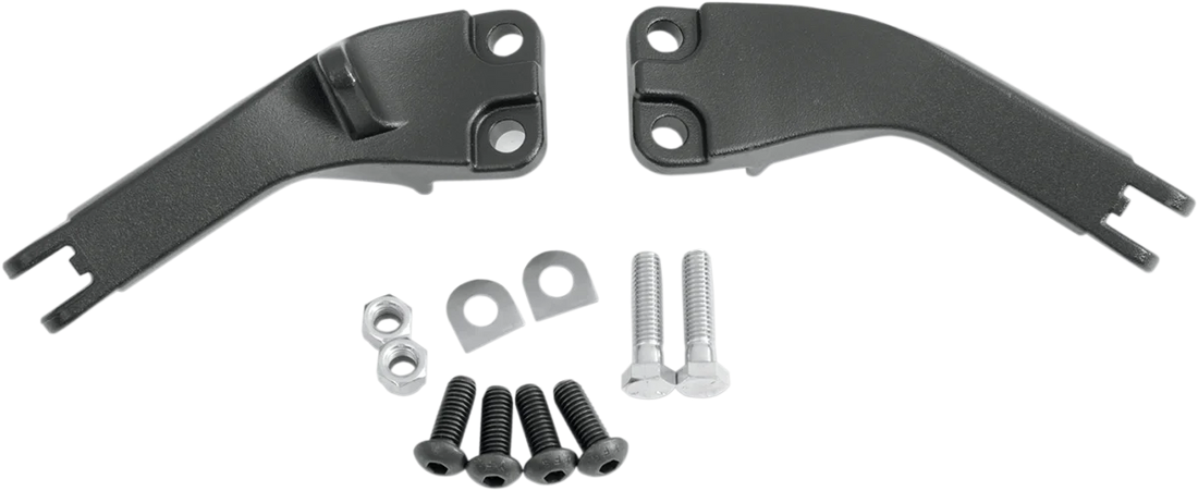 Passenger Peg Mount - Chrome - Softail DragSpecialties P17-0428C - Side View