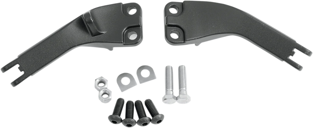 Passenger Peg Mount - Chrome - Softail DragSpecialties P17-0428C - Side View