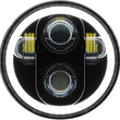 Load image into Gallery viewer, Pathfinder - 5 3/4" Led Headlight With Full Halo Black - 226-0034