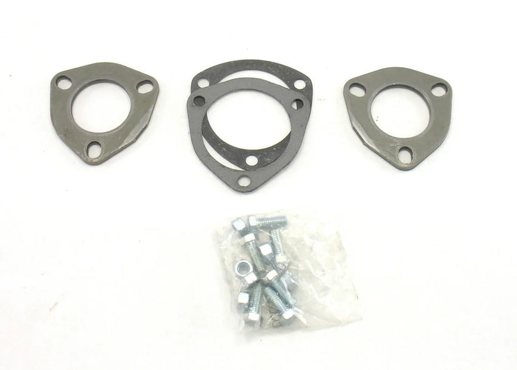 Patriot Exhaust Collector Flanges - 1pr 3-Bolt- 2in Dia.