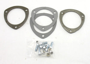 Patriot Exhaust Collector Flanges - 1pr 3-Bolt 3-1/2in Dia.