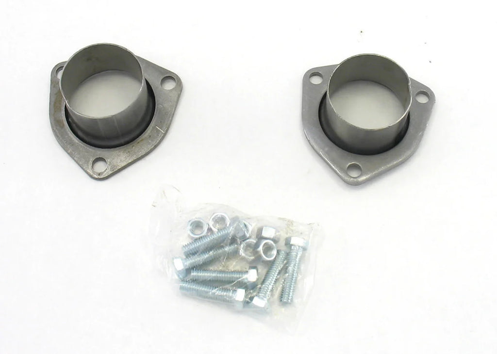 Patriot Exhaust Collector Reducers - 1pr 3-Bolt 2.5 Dome Style
