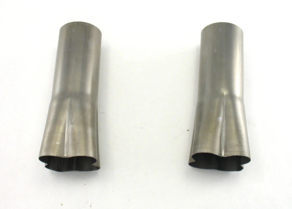 Patriot Exhaust Formed Collectors - 1pr 1-3/4in x  3in H7672