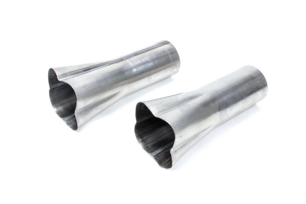 Patriot Exhaust Formed Collectors - 1pr 1-7/8in x  3in