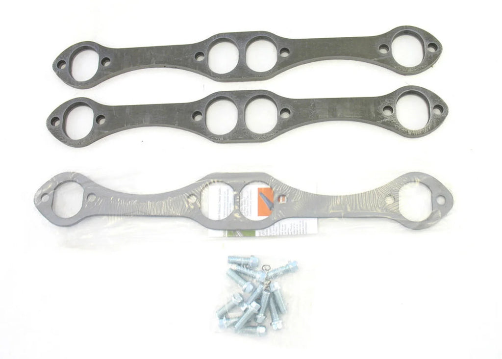 Patriot Exhaust Header Flange Kit - SBC 3/8 Thick