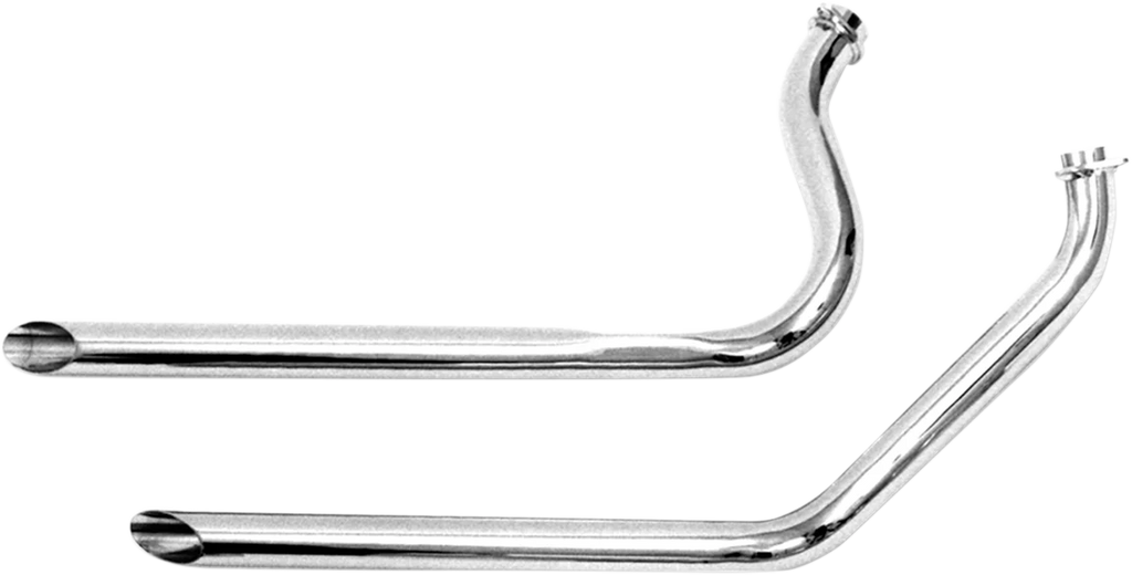 Paughco 1-3/4" Slash-Cut Drag Pipes 734-40 - Main Product View