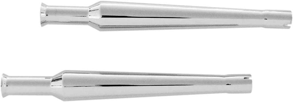 Paughco Bell Tip Muffler - 20" Short 618BT - Detail View