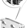 Load image into Gallery viewer, Paughco Engine Adapter Plate - 88A Twin Cam 741TC - Main Product View