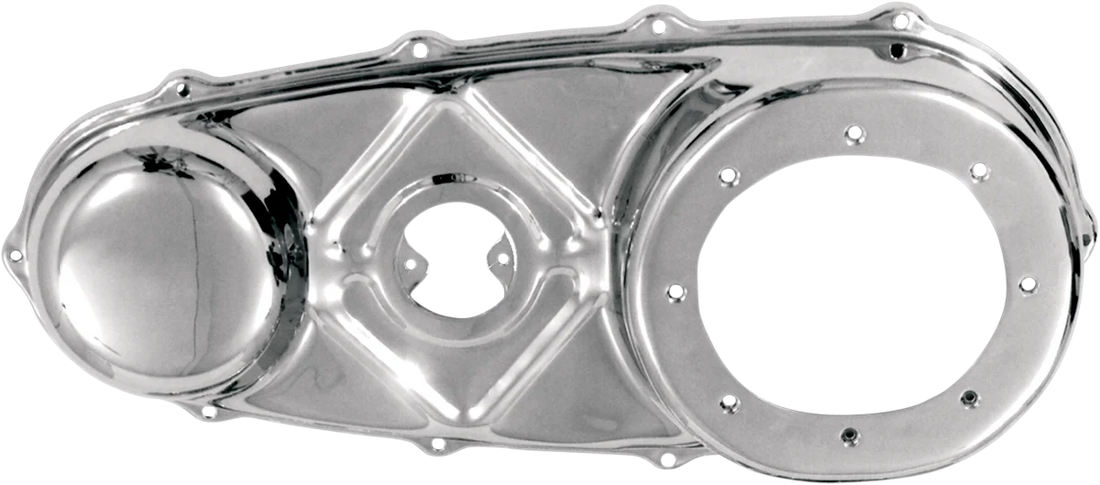 Paughco Outer Primary Cover - Chrome 751 - Side View