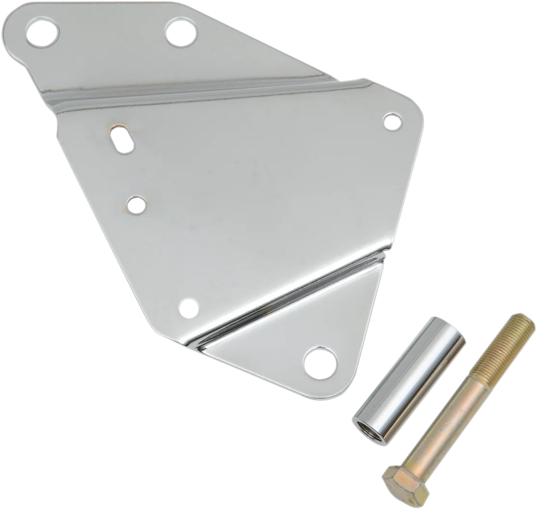 Paughco Right Tool Box Mount - Softail 403C2 - Side View