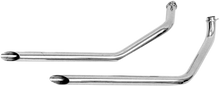 Load image into Gallery viewer, Paughco Staggered Dual Slash Cut Drag Pipes 730E40 - Main Product View