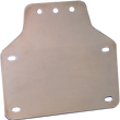 Load image into Gallery viewer, Paughco Taillight/License Plate Mount Bracket 538A - Main Product View