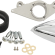 Load image into Gallery viewer, Paughco Teardrop Air Cleaner Assembly Kit - Chrome 701-200 - Installation View