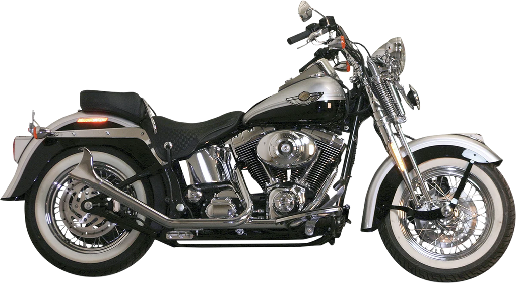 Paughco Upsweep Exhaust - Chrome 726SBS - Main Product View