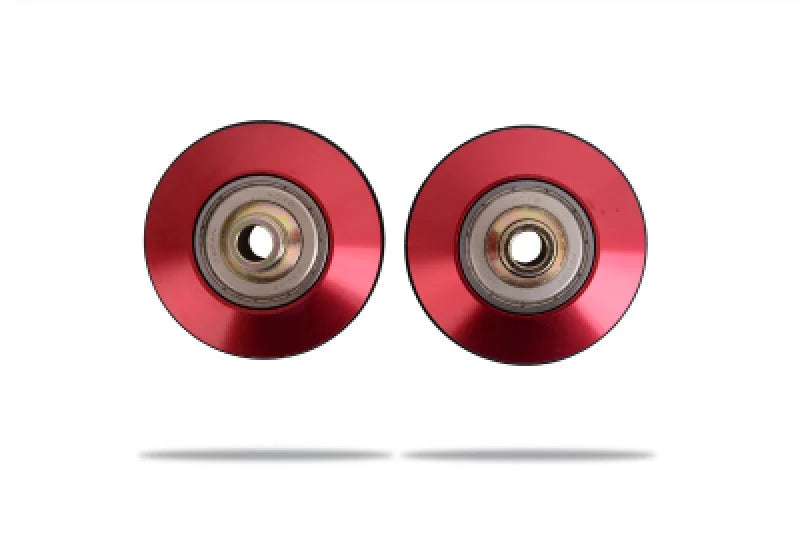 Pedders 05-14 Mustang Adjustable Camber Plate w/ New Upper Spring Perch (Pedders XA Coilovers ONLY) - Side View