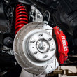 Load image into Gallery viewer, Pedders 2019+ Ford Ranger Front TrakRyder eXtreme Brake Kit - Side View