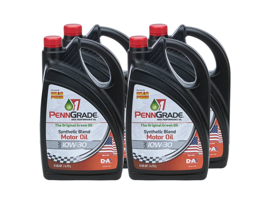 PennGrade 10w30 Racing Oil Case 4 x 5 Quart Bottles 71500