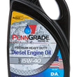 Load image into Gallery viewer, PennGrade 15w40 Diesel Engine Oil 5 Quart Bottle BPO72100