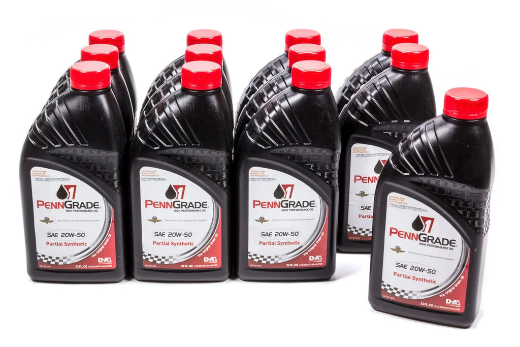 PennGrade 20w50 Racing Oil Case Partial Synthetic 71196