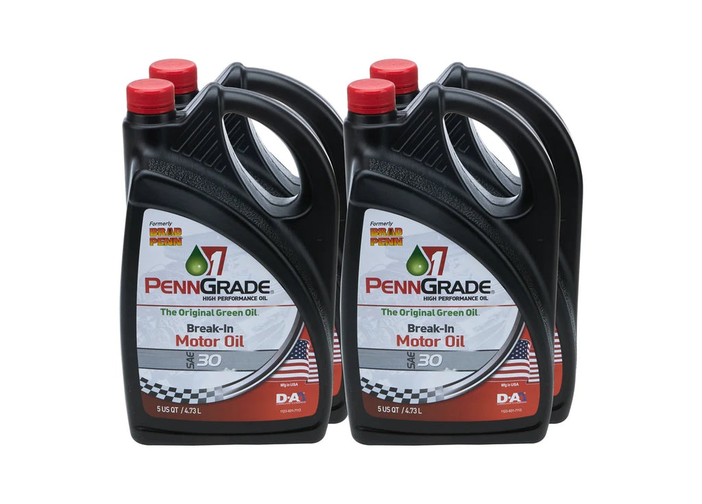 PennGrade 30w Racing Oil Case 4 x 5 Quart Bottles 71200