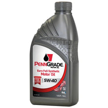 Load image into Gallery viewer, PennGrade PennGrade Euro 5w40 1 Quart BPO61316